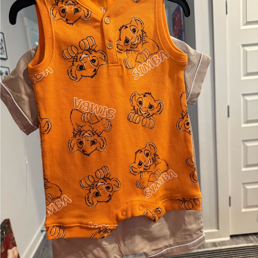 Simba Tan Kids Rompers - Picture 2 of 2